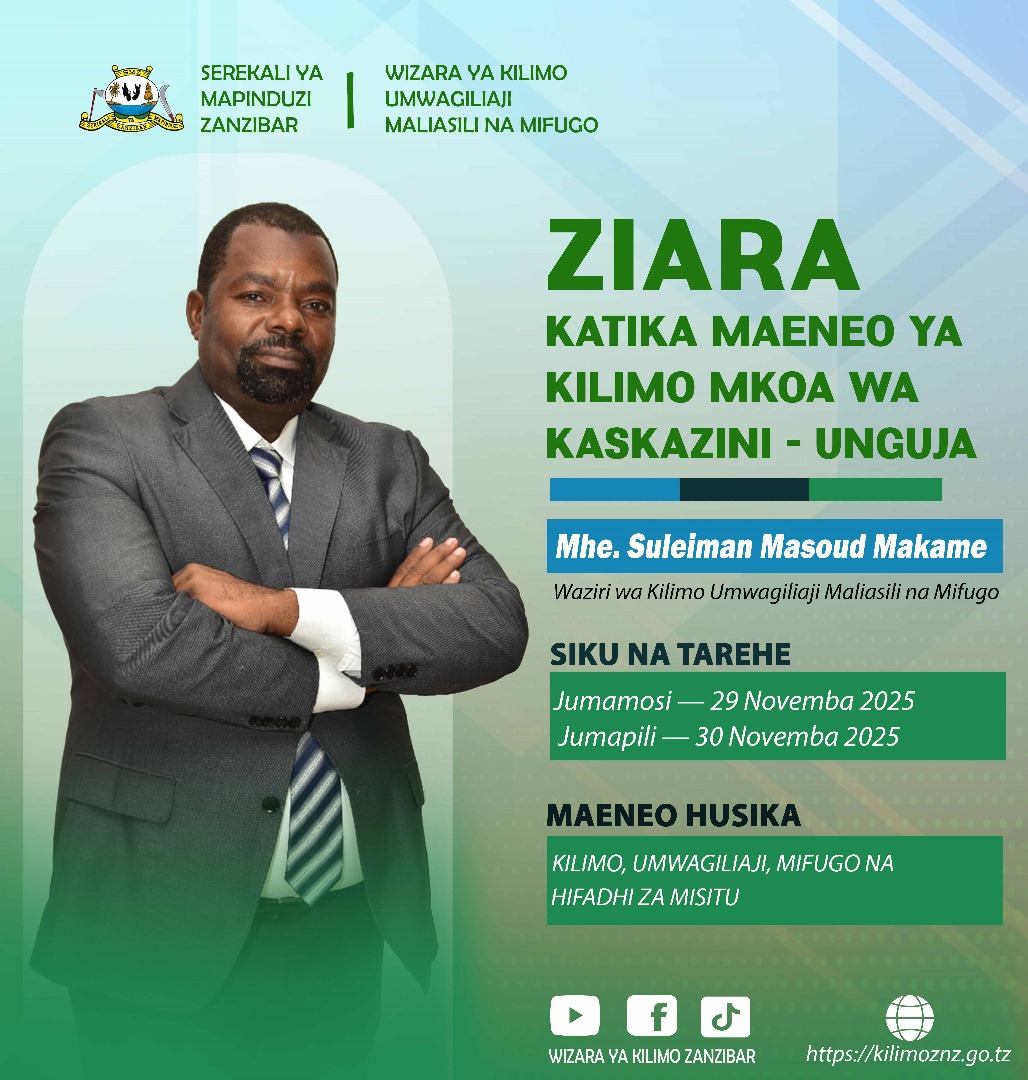 Ziara Katika Maeneo Ya Kilimo Mkoa Wa Kaskazini - Unguja